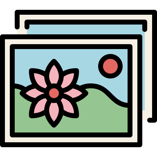 Application, image, mobile, picture, smartphone, ui, user interface icon